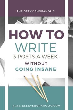 How to write 3 posts a week without going insane my top Seven tips to help you post more often on your blog. #bloggingtips #blogging #writingtips Blogging Calendar, Dashboard Camera, Blogging Platforms, Blogger Tips, Blogging Advice