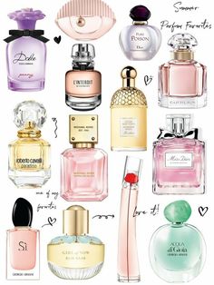 Summer Perfumes For Women, Koleksi Makeup, Best Perfumes For Women, Perfume Genius, Parfum Chanel, Perfumes For Women