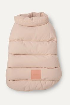 a pink sleeping bag on a white background