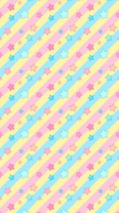 stars and stripes pattern in pastel colors