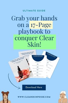 Achieve the complexion you've always wanted! Download our FREE guide: 5 Tips for Clear Skin. 🌟 Expert strategies for flawless skin. Discover gentle routines and product recommendations. 💧✨ Click for your FREE skincare guide!