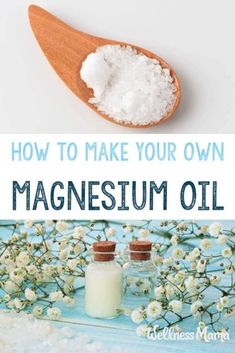 Make Magnesium Oil, Magnesium Flakes, Magnesium Lotion, Magnesium Spray, Magnesium Oil