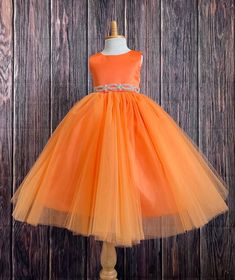 Orange Wedding Flower Girl Summer 4 Layer Tulle Holiday Pageant Elegant Princess Inspired Infant Toddler Junior Birthday Fall Girl Dress - Etsy Orange Dresses For Kids, Elegant Pageant Dress With Tulle Ball Gown, Elegant Pageant Ball Gown With Tulle Skirt, Elegant Tulle Ball Gown Pageant Dress, Fitted Pageant Dress For Bridesmaids, Fitted Pageant Dress For Bridesmaid In Prom Season, Bridesmaid Fitted Pageant Dress For Prom, Fitted Bridesmaid Pageant Dress For Prom Season, Pageant Ball Gown Bridesmaid Dress