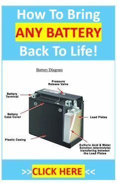 Learn to A Dead Simple Trick That Can Bring Your Dead Batteries Back to Life Again With Ez Battery Reconditioning Battery Recycling, Car Batteries