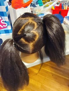 Cute Mannequin Hairstyles, Manaquin Head Hairstyles Black, Hairstyles To Practice On Mannequins, Hair Mannequin Hairstyles, Maniquin Head Hairstyle, Hair Styles On Mannequin Head, Cosmetology Mannequin Hairstyles