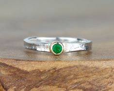 Wide Cabochon Emerald 4mm Silver and Gold Ring May Birthstone Cabochon Bezel Green Emerald Gemstone Ida Storybook Ring Handmade in UK - Etsy UK Cabochon Emerald Ring Gift, White Gold Emerald Cabochon Ring For Anniversary, Gift Cabochon Emerald Ring, Adjustable Green Emerald Ring For Anniversary, Sterling Silver Emerald Ring With Bezel Setting, Silver Emerald Ring With Bezel Setting, Silver Emerald Jewelry With Bezel Setting, Handmade Green Birthstone Ring For Anniversary, Adjustable Silver Emerald Ring With Birthstone