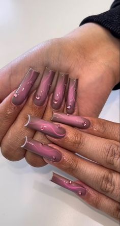 Tapered Square Nails, Drip Nails, Long Acrylic Nails Coffin, Acrylic Nails Coffin Pink, Unique Acrylic Nails, Long Square Acrylic Nails, Bling Acrylic Nails, Acrylic Nails Coffin Short, Glam Nails