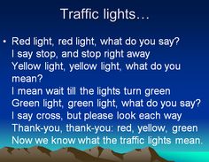 an image of a poem with the words traffic lights on it and some mountains in the background