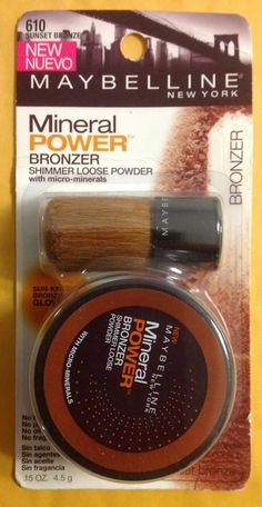 Loose Powder, Bronzer, Maybelline