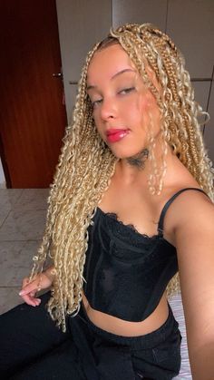 2024 Hairstyles, Blonde Box Braids, Goddess Braids, Plaits, Box Braids, Braids, Twist, Blonde, Hairstyles