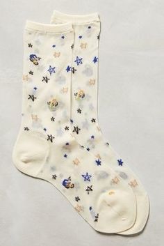 Dr Mundo, Silly Socks, Sheer Socks, Funky Socks, Blue Stars, Cute Socks, Socks And Tights, Vixx, Cool Socks