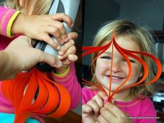 Paper Pumpkin Craft Tutorial Easy Fall Activities, 2nd Grade Crafts, Fall Paper Crafts, Crafts For Preschoolers