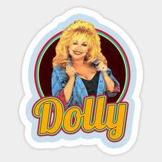 dolly sticker with an image of dolly