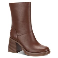 Manufacturer: Sun + Stone Size Origin: US Style Type: Mid-Calf Boots Collection: Sun + Stone Closure: Material: Man Made Fabric Type: Faux Leather Sku: BH5924153 Size: 7.  Color: Brown.  Gender: female.  Age Group: adult. Sun Stone, Calf Boots, Mid Calf Boots, Mid Calf, Gender Female, Clothing And Shoes, Shoe Boots, Age Group, Faux Leather