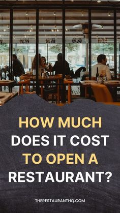 How Much Does It Cost to Open a Restaurant? Restaurant Startup, Open A Restaurant, Open Restaurant, New Restaurant, Price Comparison