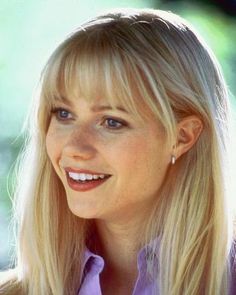 Blonde Bangs, Peinados Fáciles Para Cabello Corto, Gwyneth Paltrow, Grunge Hair