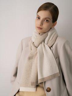 Editor's Notebb'de soli'de is a silk scarf and muffler brand with the motto 'Choice'- Knitted muffler- Wool and cashmere blended material - Comfortable fit - Soft texture- *Optional price for Basic Box optionMeasurements(in.)- Length : 72.8in.  Width: 12.6in.                                        Composition & Care- Material : Cashmere10% Wool70% Nylon20%- Dry cleaning&nbs W Concept, Soft Textures, Silk Scarf, Two Tone, Scarf Accessory, High Neck Dress, Comfort Fit, Cashmere, Women Accessories