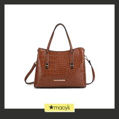 in stock Elegant Everyday Crocodile Pattern Satchel, Elegant Everyday Satchel With Crocodile Pattern, Brown Crocodile Pattern Shoulder Bag With Double Handle, Everyday Leather Satchel With Crocodile Pattern, Everyday Crocodile Pattern Satchel, Everyday Crocodile Pattern Satchel Bag, Brown Crocodile Pattern Shoulder Satchel, Brown Crocodile Pattern Shoulder Bag For Everyday, Everyday Brown Crocodile Pattern Shoulder Bag