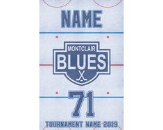 a hockey ticket with the name and number 711 on it's front side