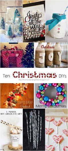 ten christmas diys that are easy to make