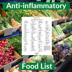 Antiflammatory Diet, Anti Inflammation Recipes, Anti Inflammation, Dairy Drinks, Healthy Body Weight, Productivity Hacks, Just Start, Grocery List