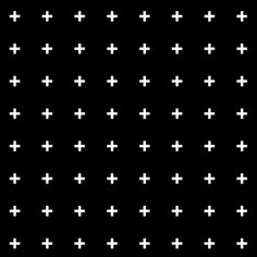 a black background with white crosses on it