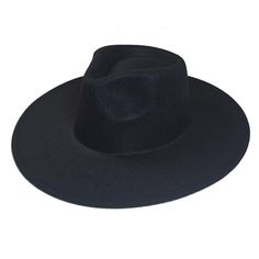 PRICES MAY VARY. Unisex Design: This wide-brim vegan felt rancher hat is designed for both men and women, offering a stylish and functional look suitable for all. Adjustable Fit: Features an adjustable inner drawstring for a secure, custom fit, accommodating head sizes up to 22.5 inches (57 cm). Wide Brim Protection: The 4-inch (10.16 cm) flat, stiff brim provides excellent sun protection while adding a bold fashion statement to any outfit. Lightweight & Durable: Made from 65% cotton and 35% pol Womens Fedora, Rancher Hat, Elegant Attire, Wide Brimmed Hats, Fedora Hat, Bold Fashion, Wide Brimmed, Unisex Design, Custom Fit