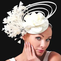 Stunning, Striking, And Glamorous Pillbox Birdcage Feathered Hat. Perfect For A Variety Of Occasions, From Derby Events To Tea Parties, Church Gatherings, Or A Day At The Races, This Fascinator Is Sure To Turn Heads And Make A Statement. Features: - Elegant Color With A Bold And Eye-Catching Design. - Elegant Birdcage Veil For A Touch Of Mystery And Sophistication. - Intricate Feather Detailing For Added Flair And Elegance. - Perfect For Derby Events, Equine Gatherings, Tea Parties, Church Event Feathered Hat, Day At The Races, Pork Pie Hat, Birdcage Veil, Church Events, Feather Fascinators, Ear Warmer Headband, Feather Hat, Elegant Color