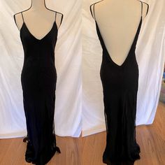 Vintage Y2k Sheer (Ish) Low Back Slip Dress Two Layers Of Sheer Mesh Fabric Deep V Back Size Medium Sheer(Ish) See Photos Low Back, Backless Dress Formal, Mesh Fabric, Deep V, Vintage Y2k, Colorful Dresses, Slip Dress, Mesh, Size Medium