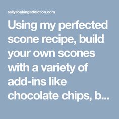 the text reads using my perfected recipe, build your own scenes with a variety of add