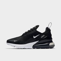 Women's Nike Air Max 270 Casual Shoes| Finish Line Air Max 270 Black, Womens Nike Air Max 270, Air Max 180, Nike Air Max For Women, Air Max Women, Shoe Inspo, Boys Nike, Nike Air Max 270, Air Max 270