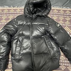 Canad Goose Winter Puffer Jacket Size L Mens Runs Size L Measurements Pit To Pit 19” Length 25” Pockets Front Have Hoodie Regular Condition Some Damage Under The Arms See All Photos Please Canada Goose Chilliwack, Winter Puffer, Jean Jackets, Canada Goose, Canada Goose Jackets, Puffer Jacket, Puffer, Fast Delivery, Jewelry Watches