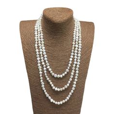 70" Length Baroque Freshwater Pearl Necklace for just $137.00 #pearls #tahitianpearls #baroquepearls #pearlstrands #motherofpearls #pearlsaregirlsbestfriend #classicpearls #FineJewellery #pearlsofwisdom #luxuryjewelry Pearl Necklace Handmade, Pearl Sweater, Long Pearl Necklace, Large Pearl Earrings, Baroque Pearl Necklace, Pearls Necklace, Freshwater Pearl Bracelet, Women Necklace, Freshwater Pearl Necklace