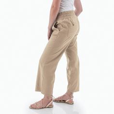 Flattering, comfortable, and better for the environment, the Temple Pant is a summer favorite. Made from a blend of hemp, recycled polyester, and a touch of spandex the incredible fabric of this pant sings for itself. Hemp has a similar handfeel to cotton, except it promises to become softer and softer with each wash. The hemp crop makes a very eco-friendly fiber, as it requires zero pesticides, herbicides, and very little water to grow. Soft, slightly stretchy, and with the exquisite feel of li Comfortable Lightweight Relaxed Fit Bottoms, Comfortable Lightweight Bottoms With Relaxed Fit, Everyday Summer Pants With Side Pockets, Everyday Summer Tapered Leg Pants, Lightweight Cotton Casual Bottoms, Lightweight Cotton Bottoms With Relaxed Fit, Solid Lightweight Bottoms With Relaxed Fit, Versatile Everyday Summer Pants, Versatile Summer Pants For Everyday