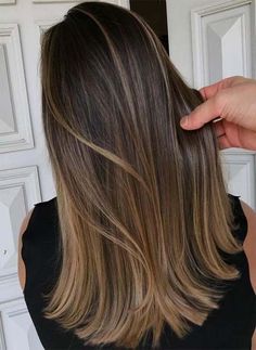 Balayage Styles, Hair Color Light Brown