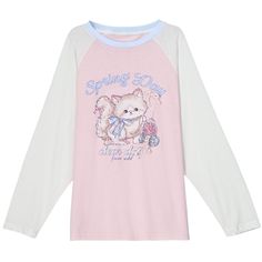 Embrace your inner kawaii with this adorable kitty print long-sleeve top! The playful pink and white color scheme adds a touch of sweetness, while the cute kitty print makes it an instant favorite for any casual outing. Garment SizeSizeSMLFull Length656769Bust118122126Hem Circumference122125130Cuff232425Sleeve Length6768.570 Spring Long Sleeve Harajuku Tops, Spring Harajuku Style Long Sleeve Tops, Harajuku Style Long Sleeve Tops For Spring, Spring Kawaii Letter Print Tops, Cute Long Sleeve Spring Tops, Cute Long Sleeve Tops For Spring, Trendy Pink Top With Cat Print, Trendy Pink Tops With Cat Print, Spring Kawaii Cat Print Tops