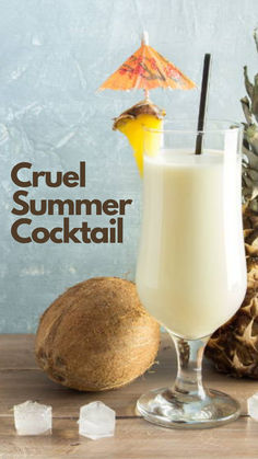 Cruel Summer Cocktail Listening To Taylor Swift, Rum Cocktail Recipes, Summer Taylor, Cruel Summer, Living Your Best Life