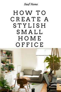 small space decorating tips that are easy to do in the living room and kitchen