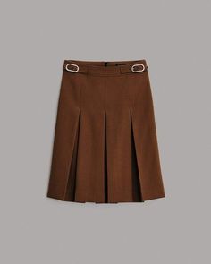 Crafted from a wool and cotton blend, this classic fit, vintage-inspired skirt is high waisted and features inverted box pleats. rag & bone Women's Wool Skirt | Camel Brown, 8 (also in 00,0,2,4,6,10,12). 20s Costume, Draped Midi Dresses, Crochet Mini Dress, Ribbed Midi Dress, Floral Maxi Skirt, Cotton Romper, Printed Maxi Skirts, Striped Midi Dress, Wool Skirt