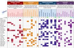 the crossword puzzle is shown in three different colors