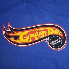 Rare Vintage 2000 Blue Green Day L T-Shirt Hot Wheels Style Logo Punk Hot Topic | eBay Logo Punk, T Shirt Picture, Green Day, Hot Topic, Blue Green, Fashion Inspo, Graphic Tees, Mens Outfits, Collage