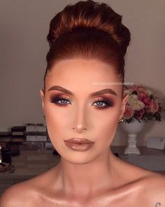 Wedding Makeup Redhead, Makeup Social, Natural Beauty Makeup, Instagram Tutorial, Beauty Makeup Tips, Simply Lovely, Colorful Makeup, Makeup Trends