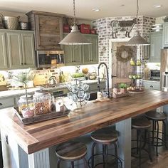 an instagram page for a kitchen remodel