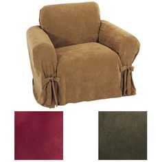 an image of a chair that is in different colors and sizes, with the cover pulled down