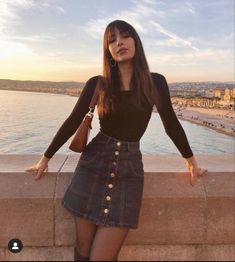 Mode Ulzzang, Urban Outfitters Clothes, Cute Skirt Outfits, Elegante Casual, Causual Outfits, Pastry Chef, Inspired Outfits, 가을 패션, Casual Style Outfits