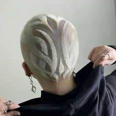 Shaved Head Designs, Undercut Haircut, Dyed Hair Men, Shaved Hair Designs, Buzzed Hair, Hair Tattoos, Buzz Cut, Hair Inspo Color