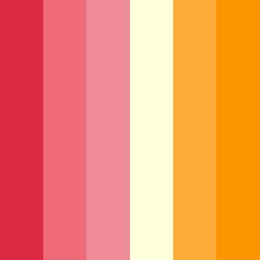 an orange, red and yellow color scheme