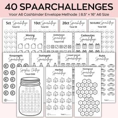 the printable worksheet for 40 sparcchales is shown in black and white