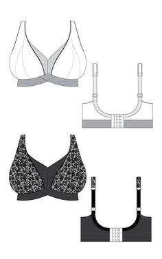 Loftus Bralette sewing pattern – Cashmerette Patterns