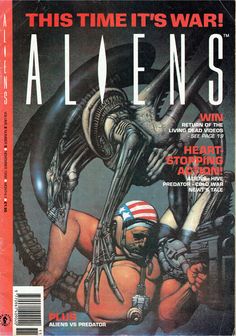 Predator Comics, Horse Comic, Aliens Movie, Alien Vs Predator, Alien Vs, Horror Show, Dark Horse Comics, Alien Art, Animation Reference